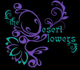 Desert Flowers Menu Logo